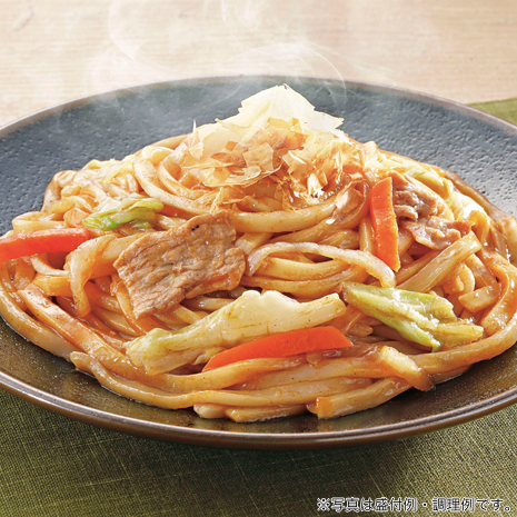 だし香る国産具材の焼うどん