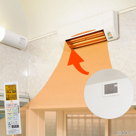 （壁用）お風呂の換気乾燥暖房機