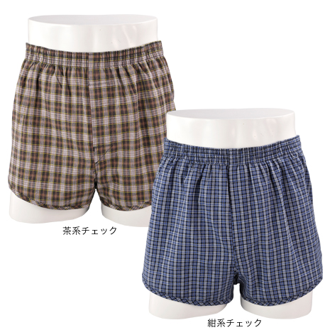 失禁用トランクス　同サイズ２色計４枚組