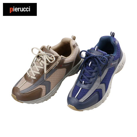 ＜ピエルッチ＞楽々ウォーキングシューズ　同サイズ２色組