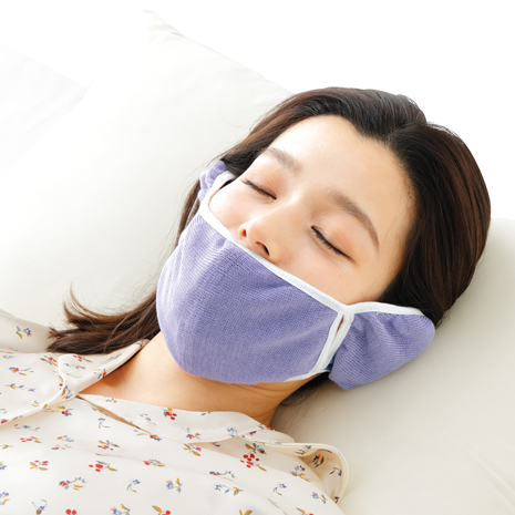 シルク混すやすや鼻呼吸マスク２枚組