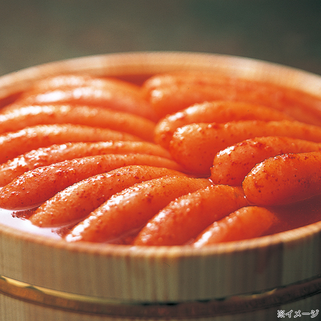 ５００ｇ）＜かねふく＞１本ずつ袋詰めした特大・特上切れ明太子