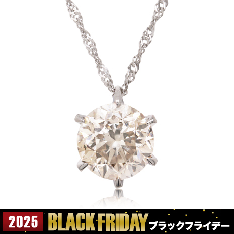 鑑別書付　プラチナ超大粒３ｃｔダイヤモンドペンダント