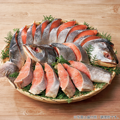 礼文島・利尻島沖　天然熟成新巻鮭