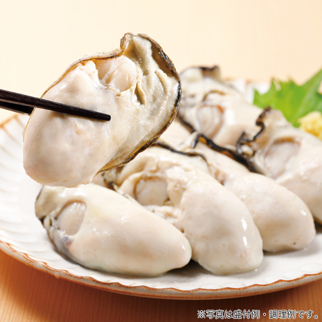 ２ｋｇ）広島県産　ふっくら大粒蒸し牡蠣