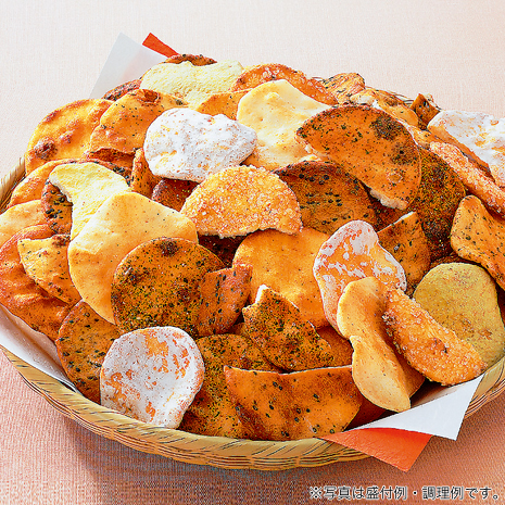 一斗缶入りこわれ草加煎餅詰合せ