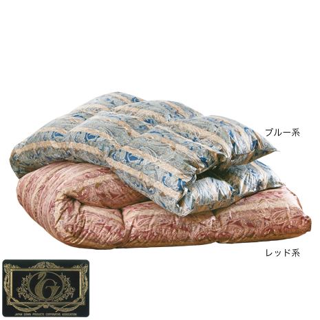 超長綿側地　ポーランド産６つ星羽毛掛け布団