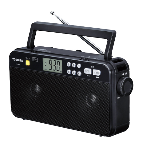 ＜東芝＞ＡＭ／ＦＭステレオホームラジオ