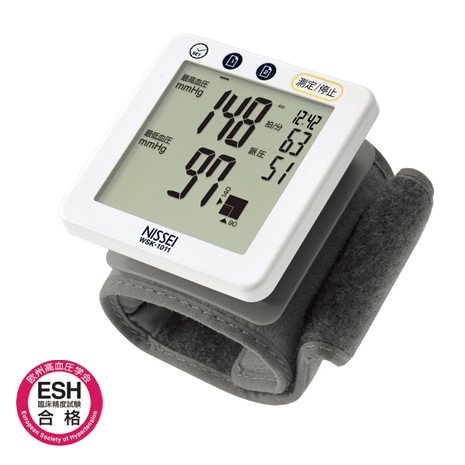 ＜ＮＩＳＳＥＩ＞手首式デジタル血圧計