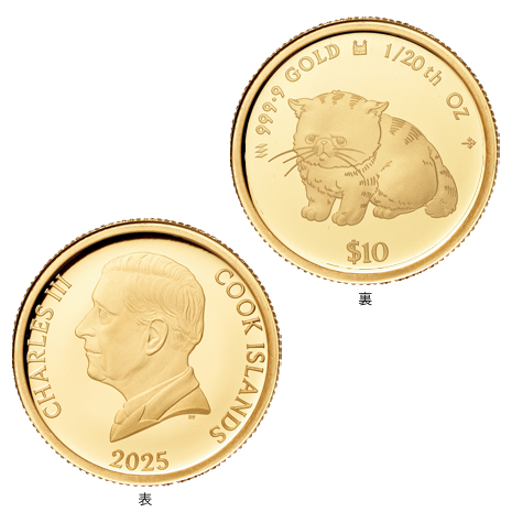 （コインのみ）２０２５年　キャットコインペンダント