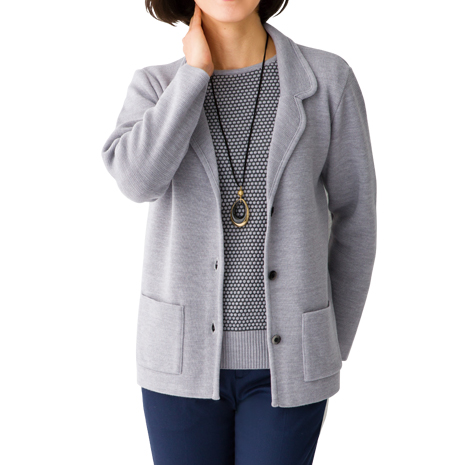 ミラノリブテーラードジャケット