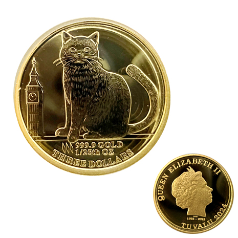 ２０２４純金キャットコイン